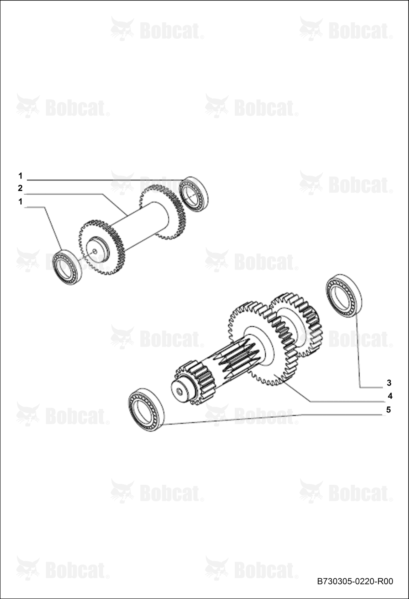 Transmission (Reverse & Primary Shaft)
