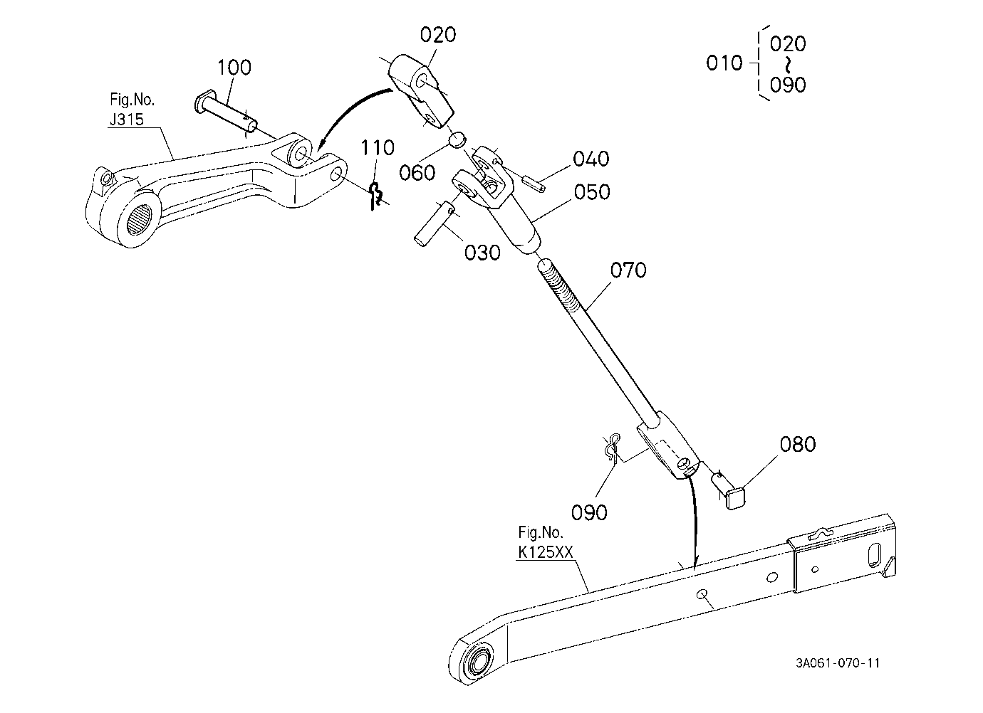 Lift Rod Lh