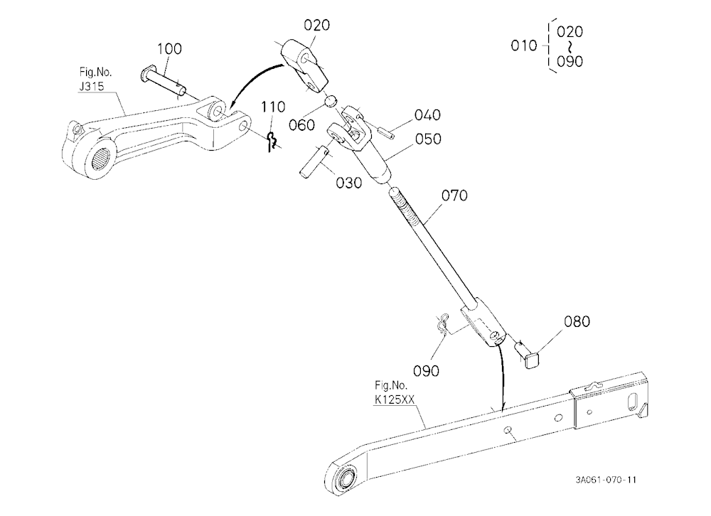Lift Rod Lh