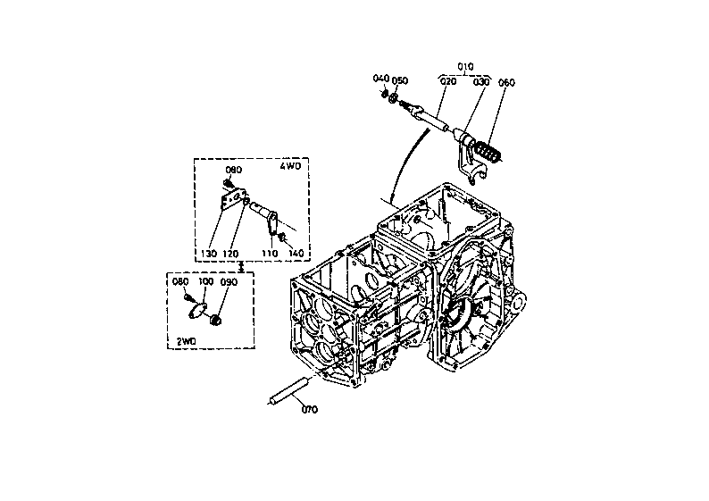 Rotary Speed Change Fork