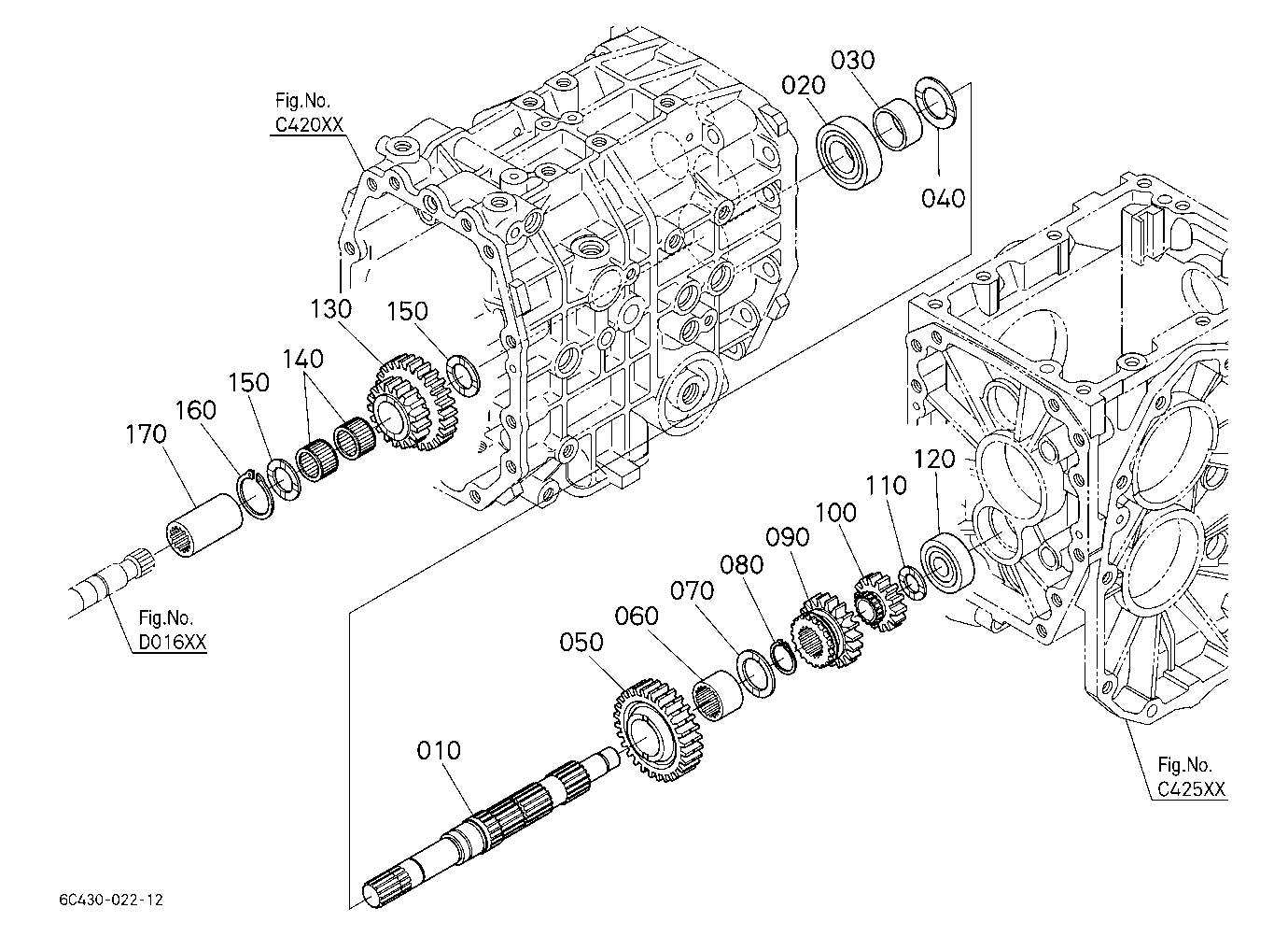 Range Gear Shaft