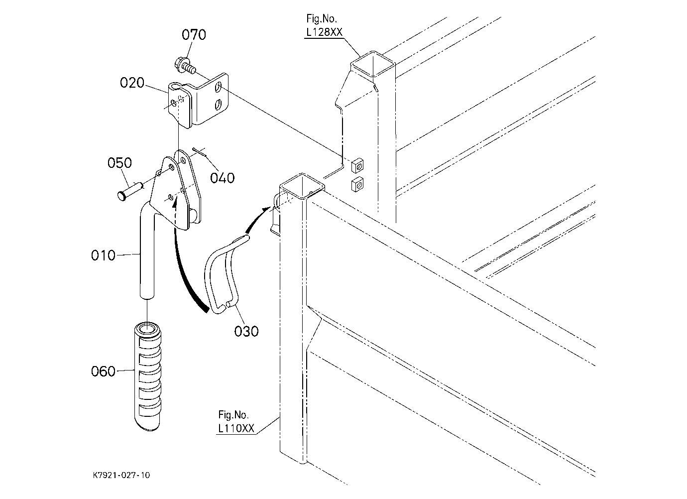 Box Gate Lock (Front Right)
