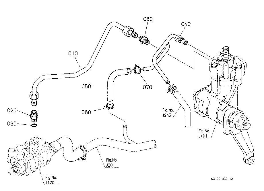 Hydraulic Oil Line(Steering)