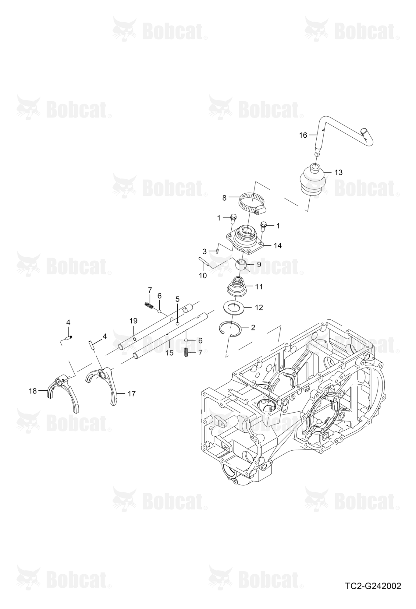Main Shift Fork Group