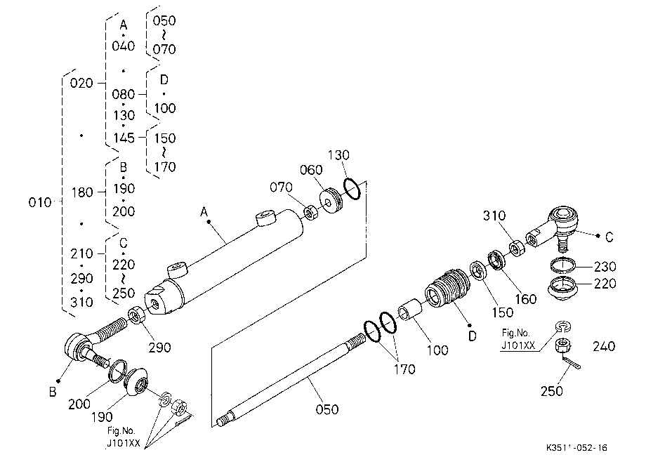 Steering Cylinder [Component Parts]