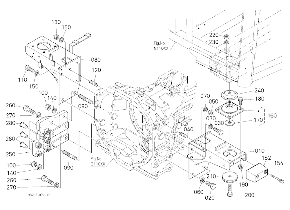 Cab Bracket Front