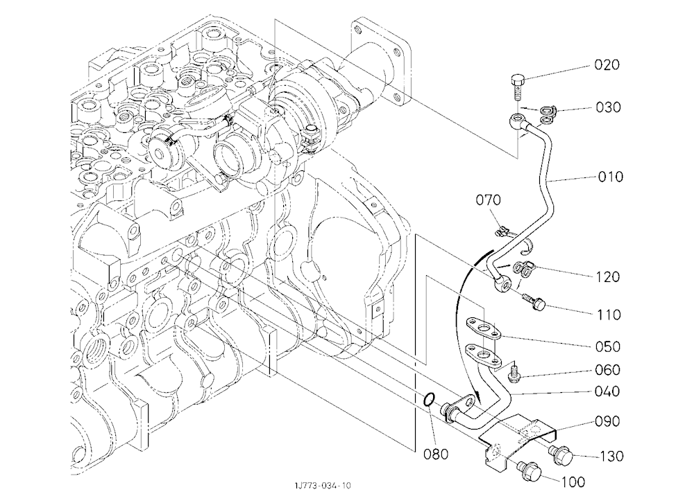Oil Pipe (Turbo Charger)