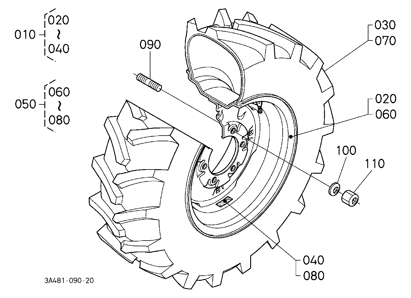 Front Wheel (9.5-16R1)