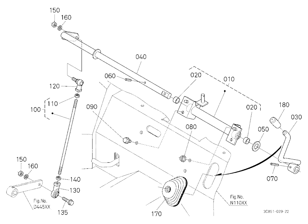 Range Gear Shift Lever