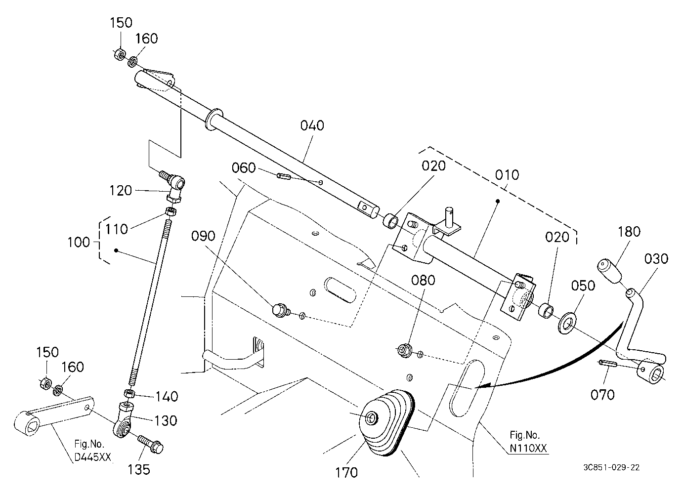 Range Gear Shift Lever