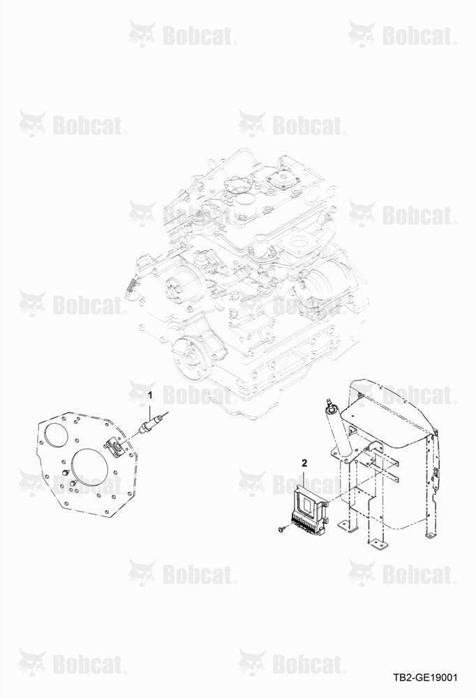 Engine Speed Sensor & ECU