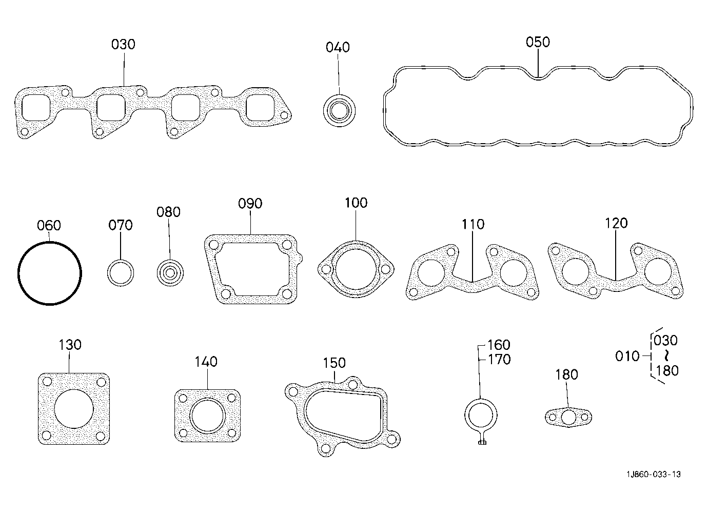 Upper Gasket Kit