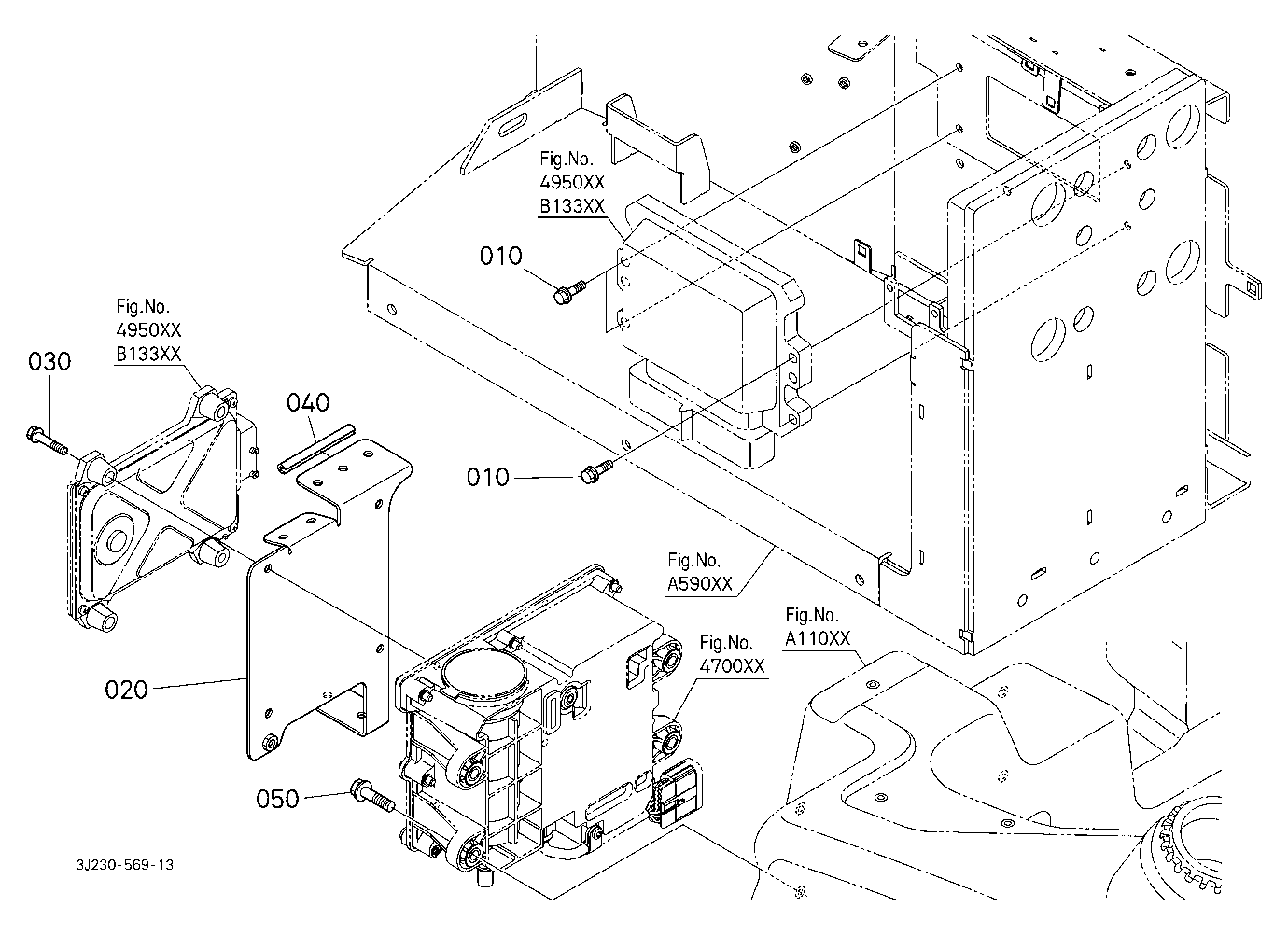 Ecu Mounting Part