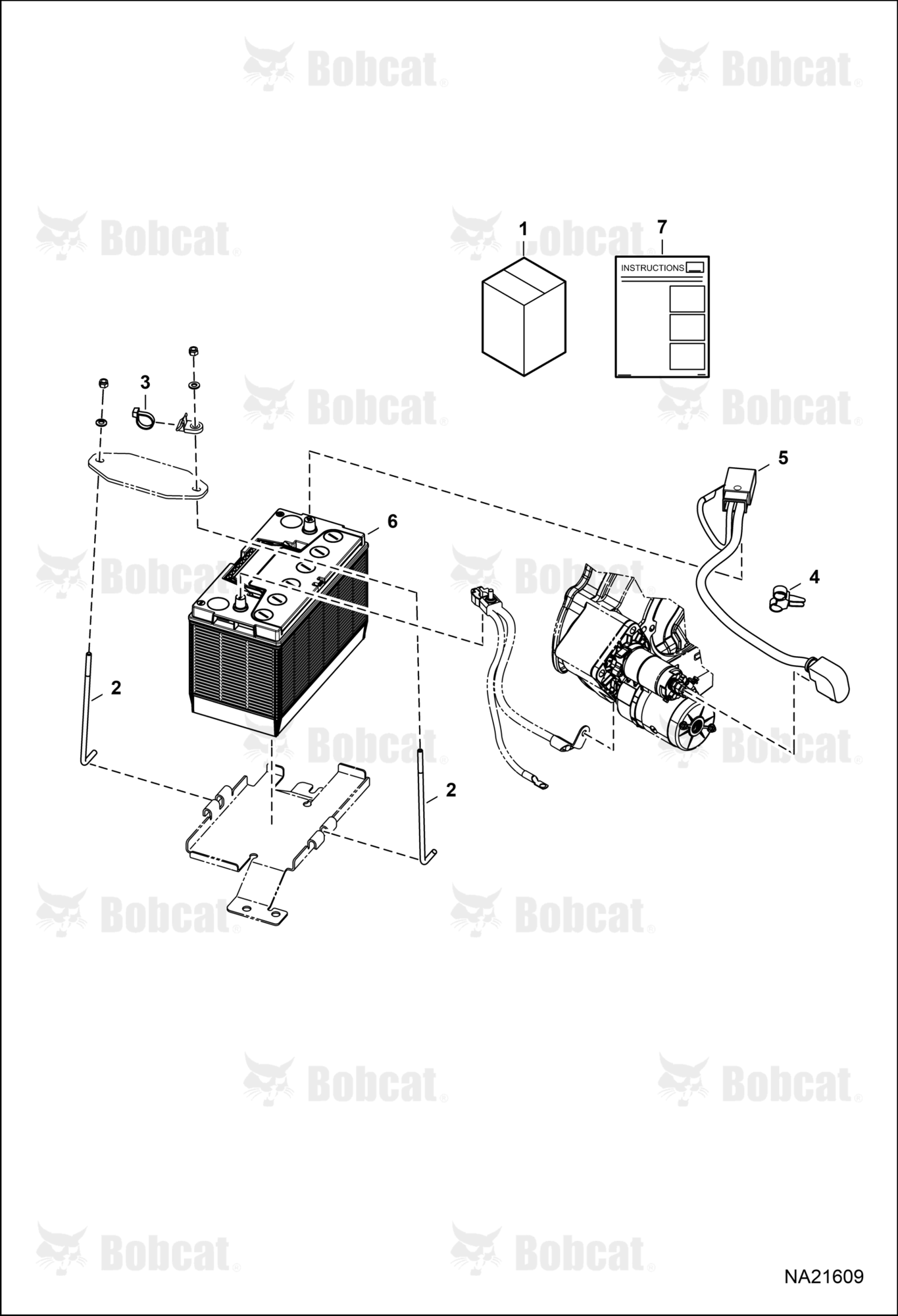 Battery 1000 Cca Kit