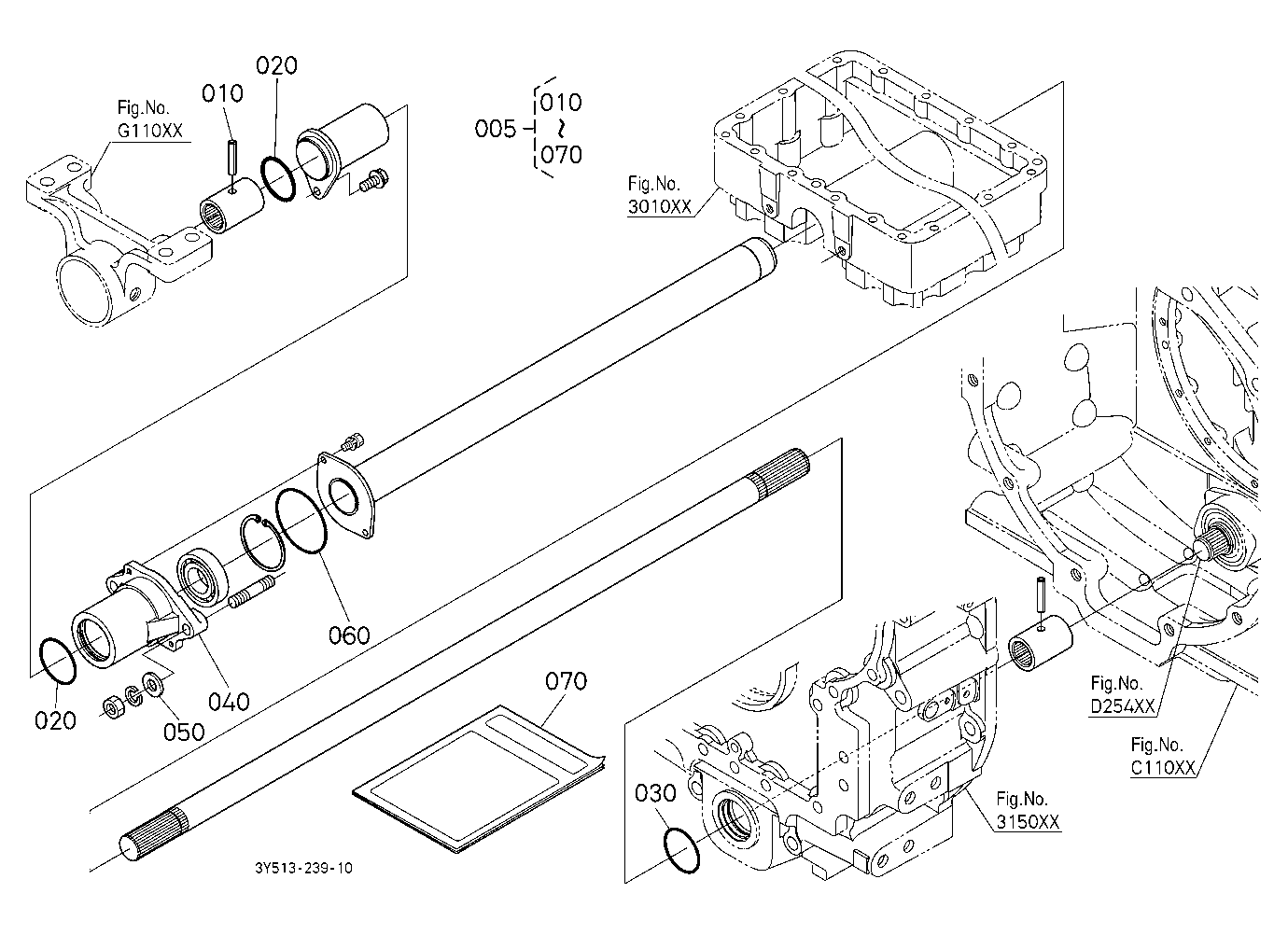 Bearing Support Replacement Kit [Except [Dtsc]] [O
