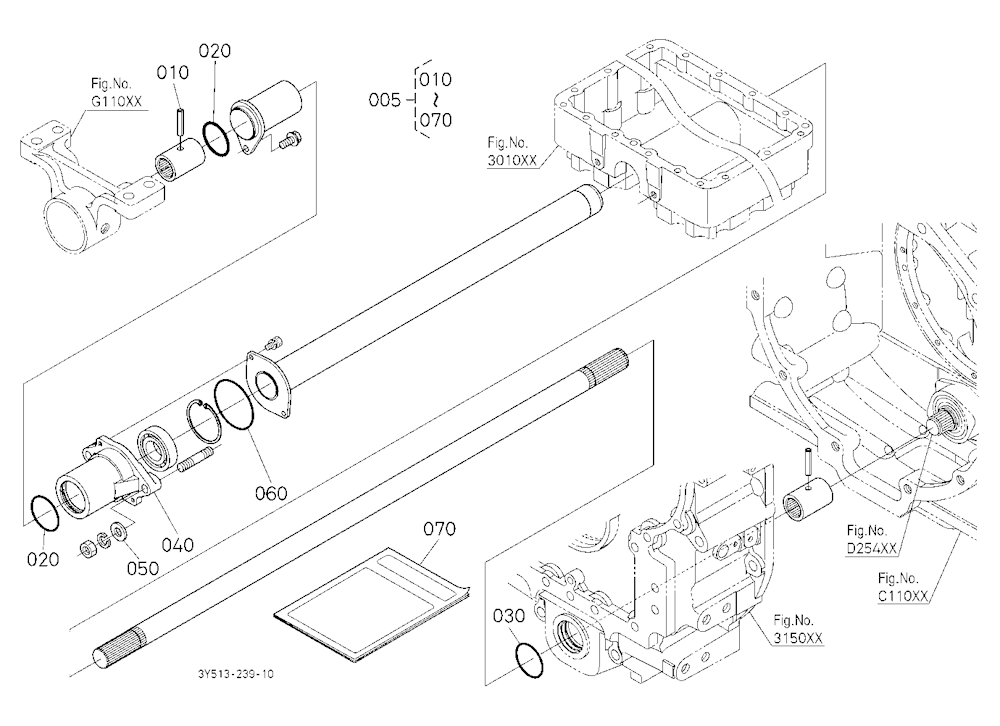 Bearing Support Replacement Kit [Except [Dtsc]] [O