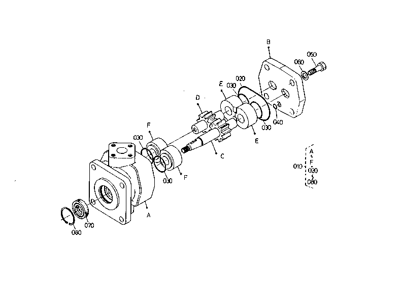 Hydraulic Pump [Component Parts]