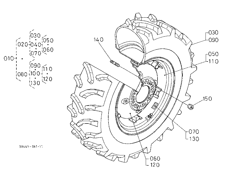 Rear Wheel (12.4-24R1)