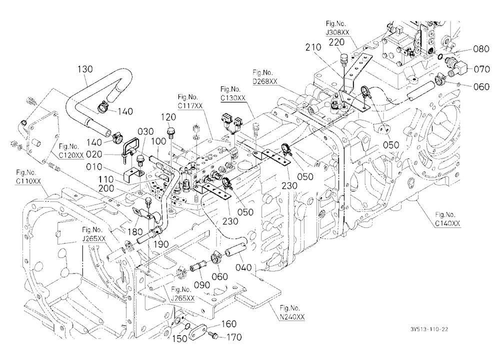 Hydraulic Oil Line (Oil Cooler) [Except [Dtsc]] [N