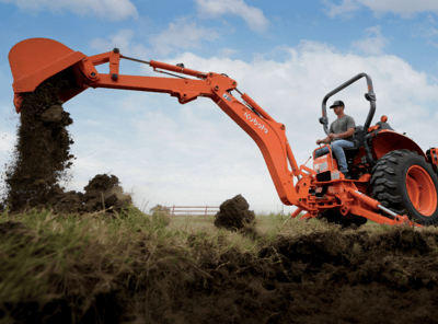 Kubota L3770DLX Backhoe