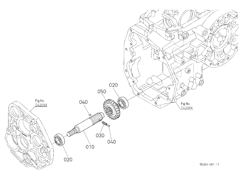 Front Wheel Drive Shaft [Except Hst Type] [Rops Ty
