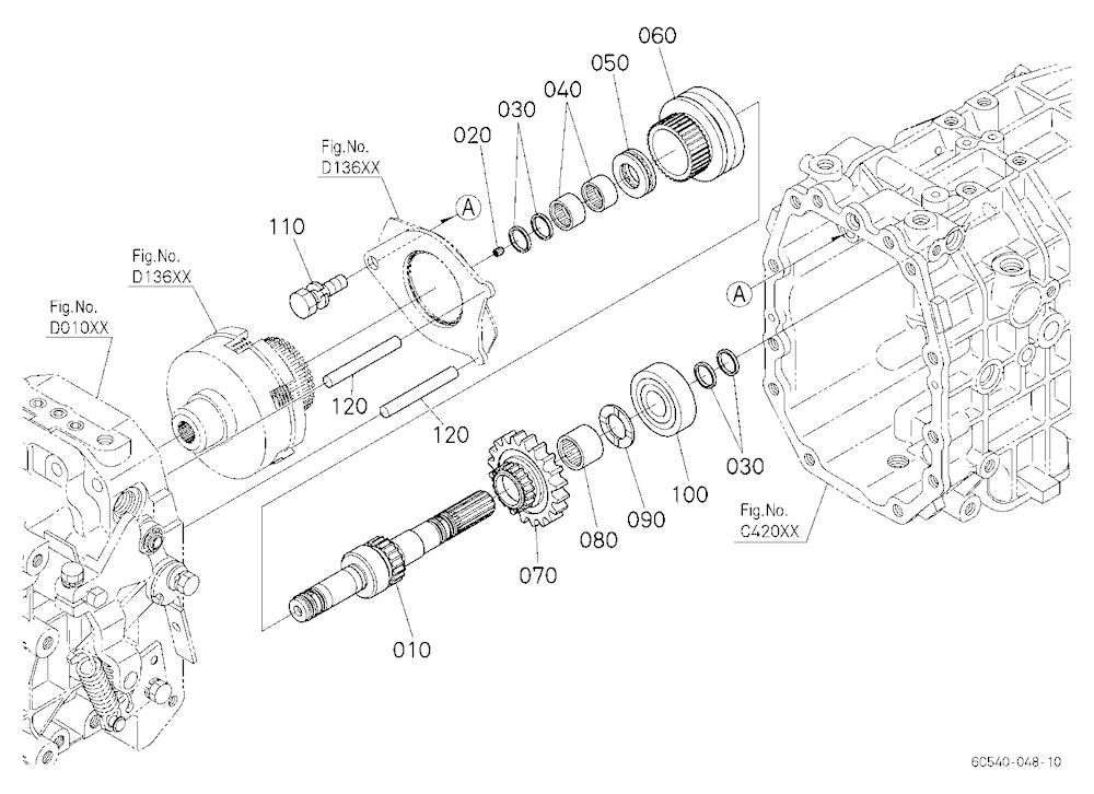 Pto Clutch Shaft