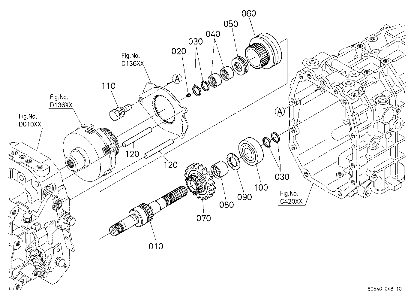 Pto Clutch Shaft