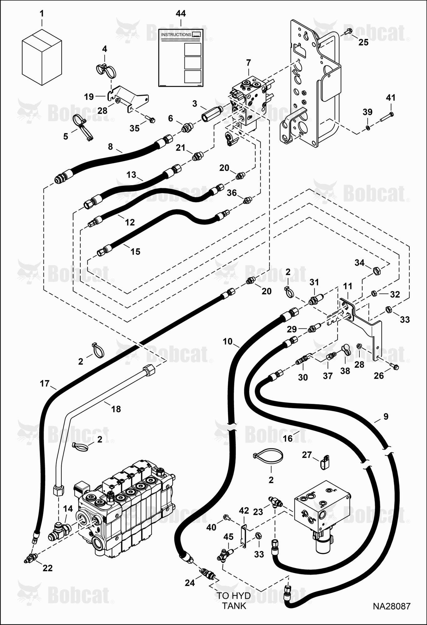 Trailer Brakes Kit (Hydraulic) (Dual Lines)