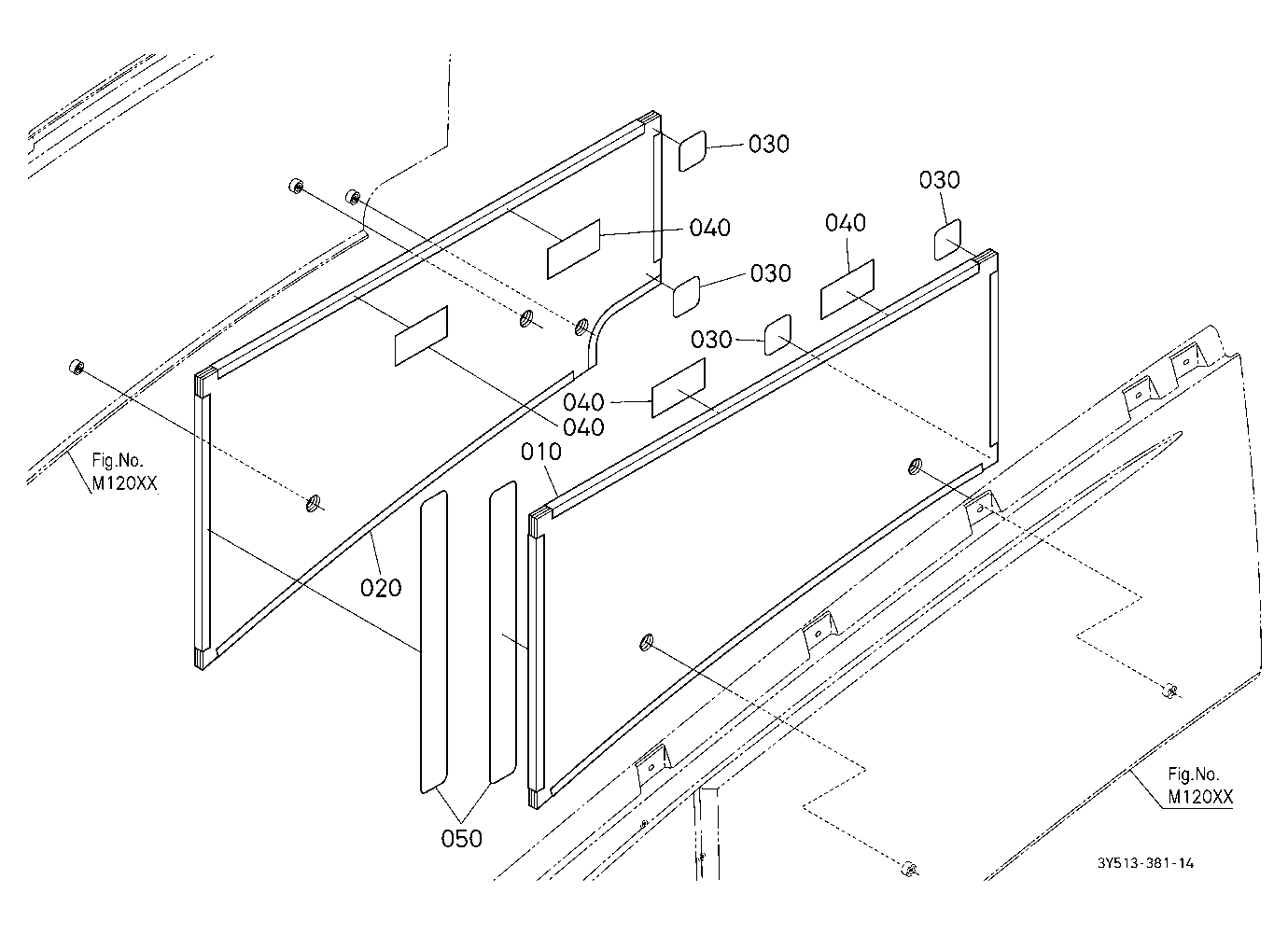 Hood (Bonnet) Upper (Sound Absorber/Insulator)