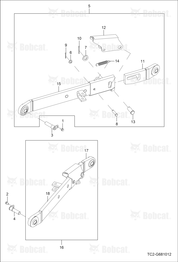 Lower Link Group (Extendable)