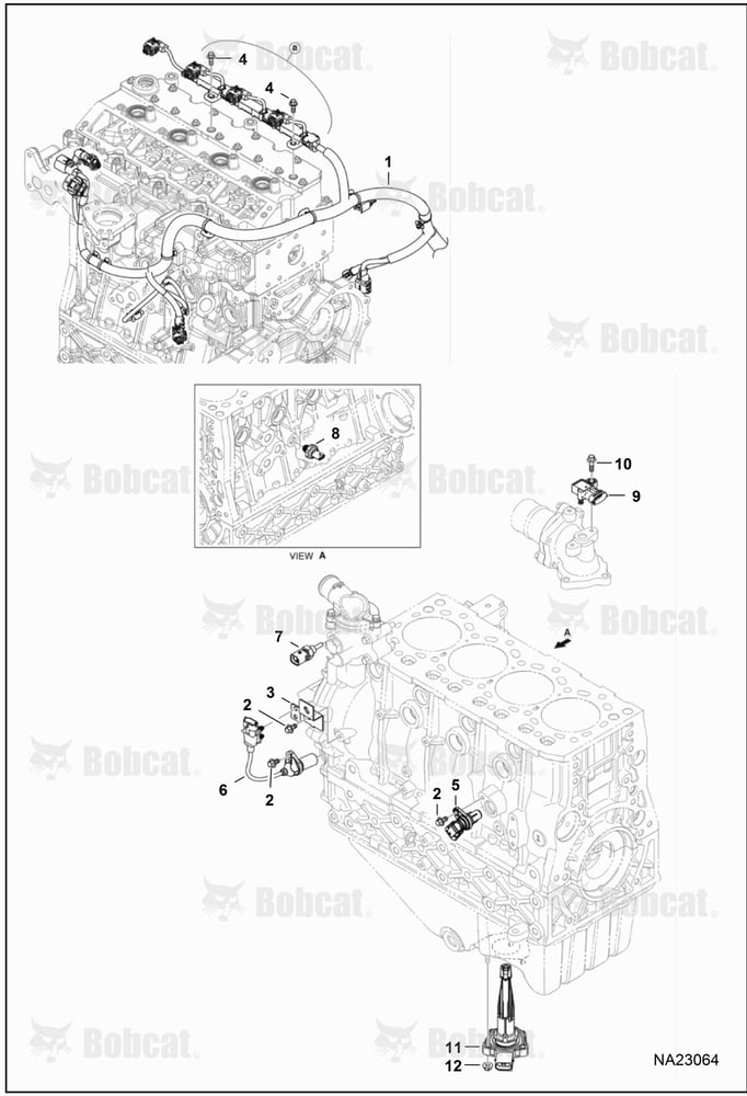 Engine Electrical Circuitry (Engine Harness, Sensors & Brackets)