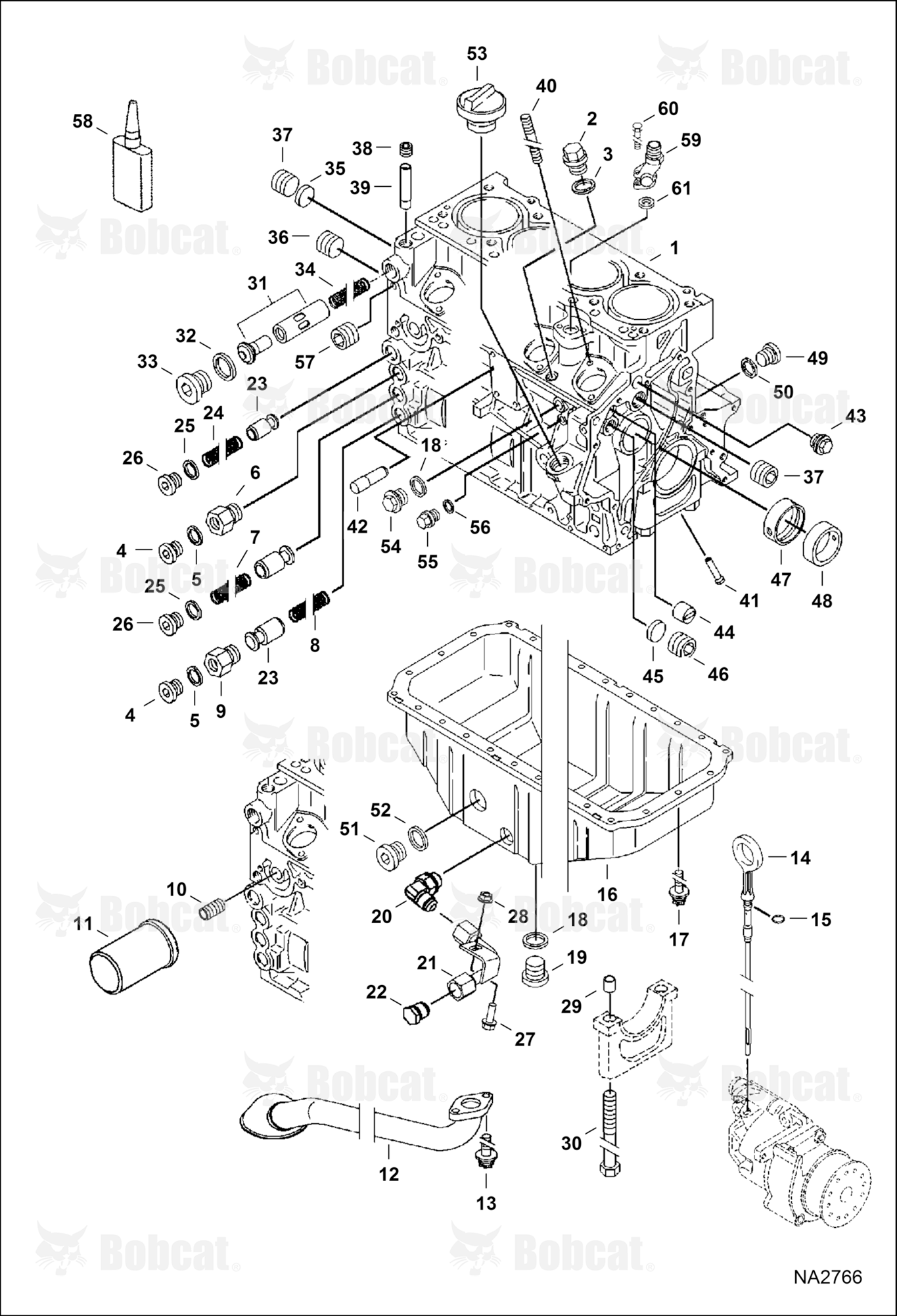 Crankcase & Oil Pan