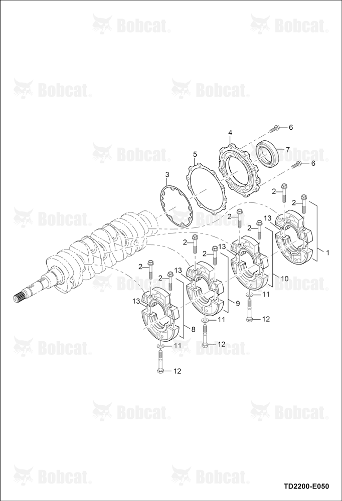Main Bearing Case Group