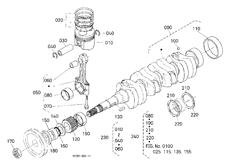 Piston And Crankshaft