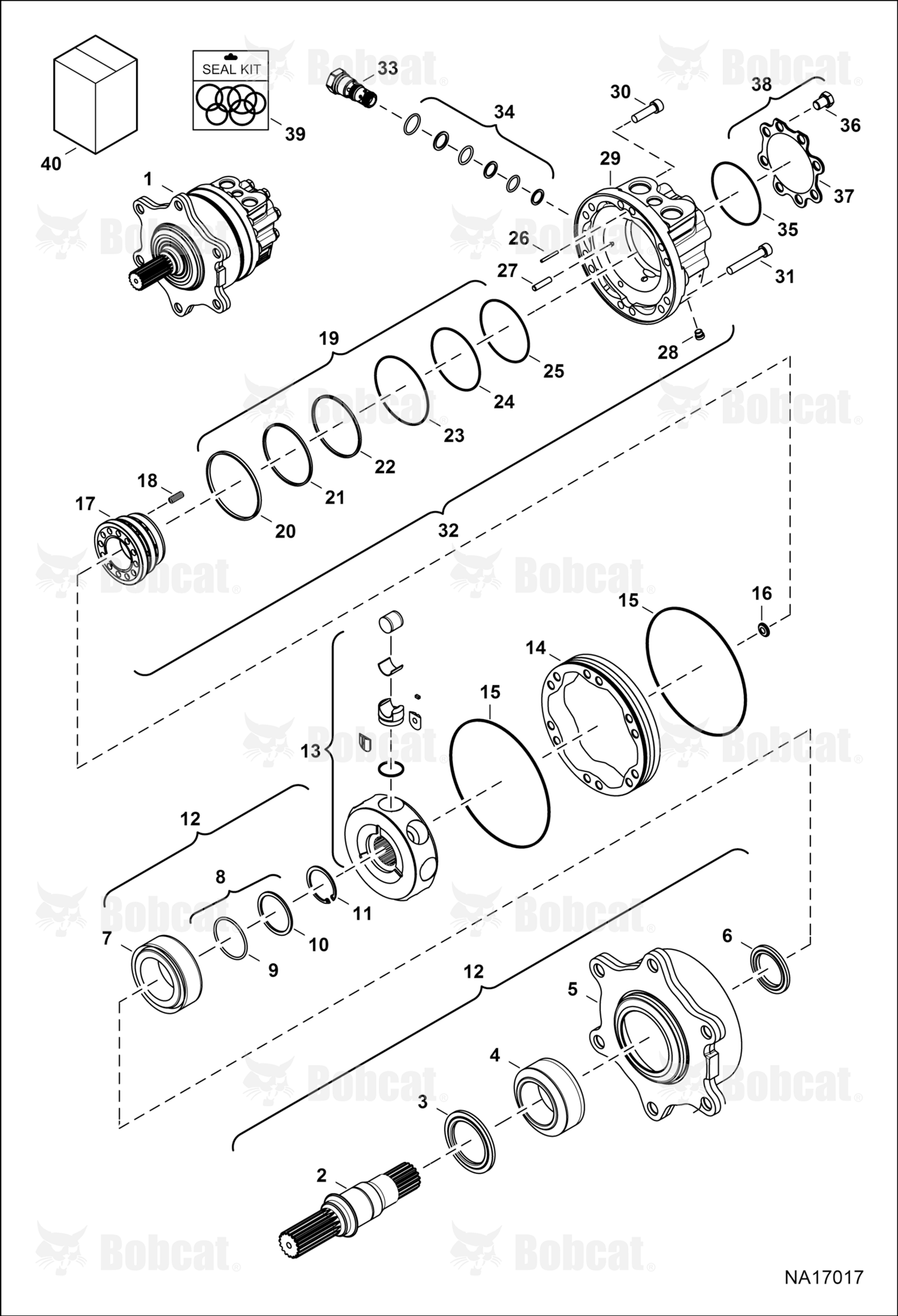 Hydrostatic Motor (Poclain) (SJC)
