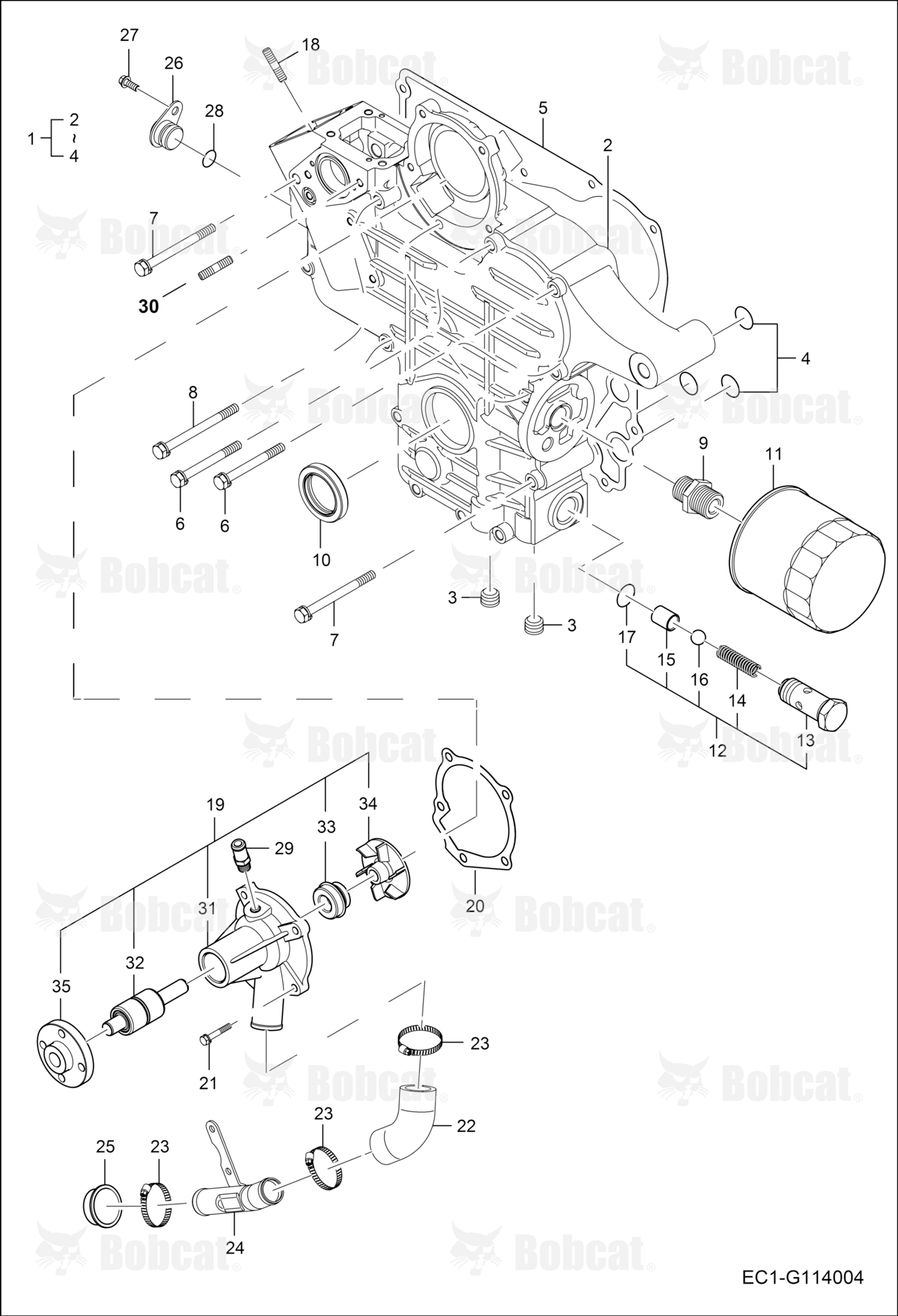 Gear Case Group