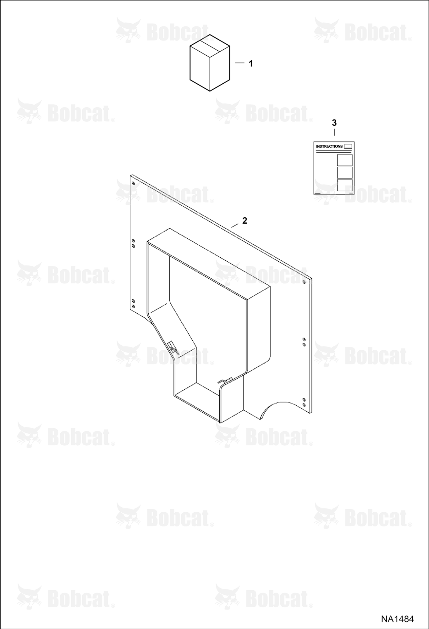 CAB Window Kit (W/Single Rear Window) (Hard Rear Window)