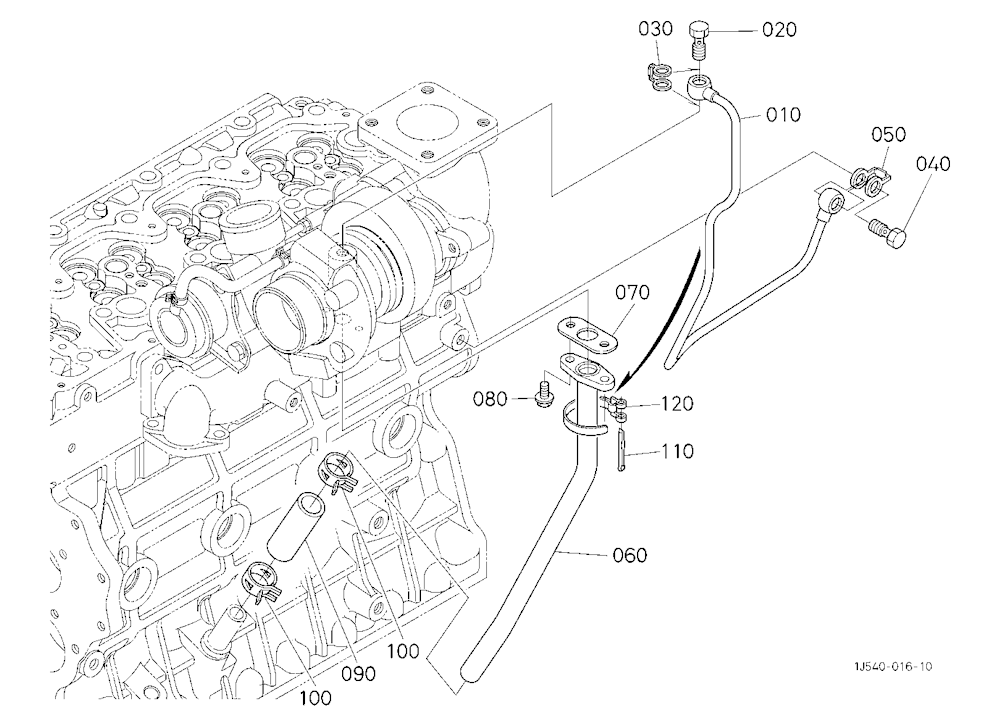Oil Pipe(Turbo Charger)