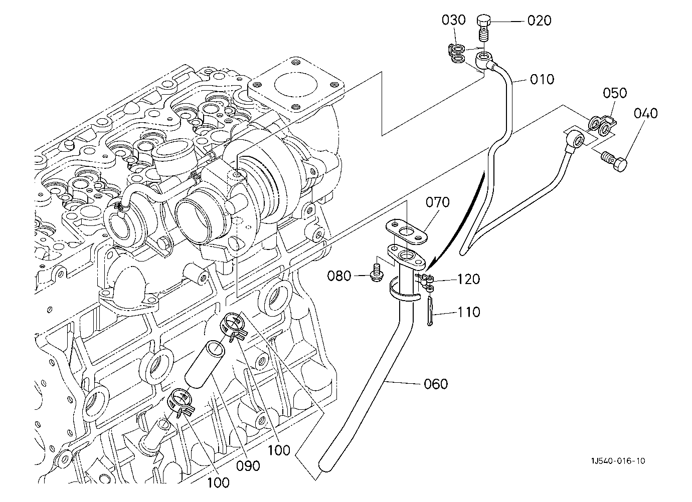 Oil Pipe(Turbo Charger)