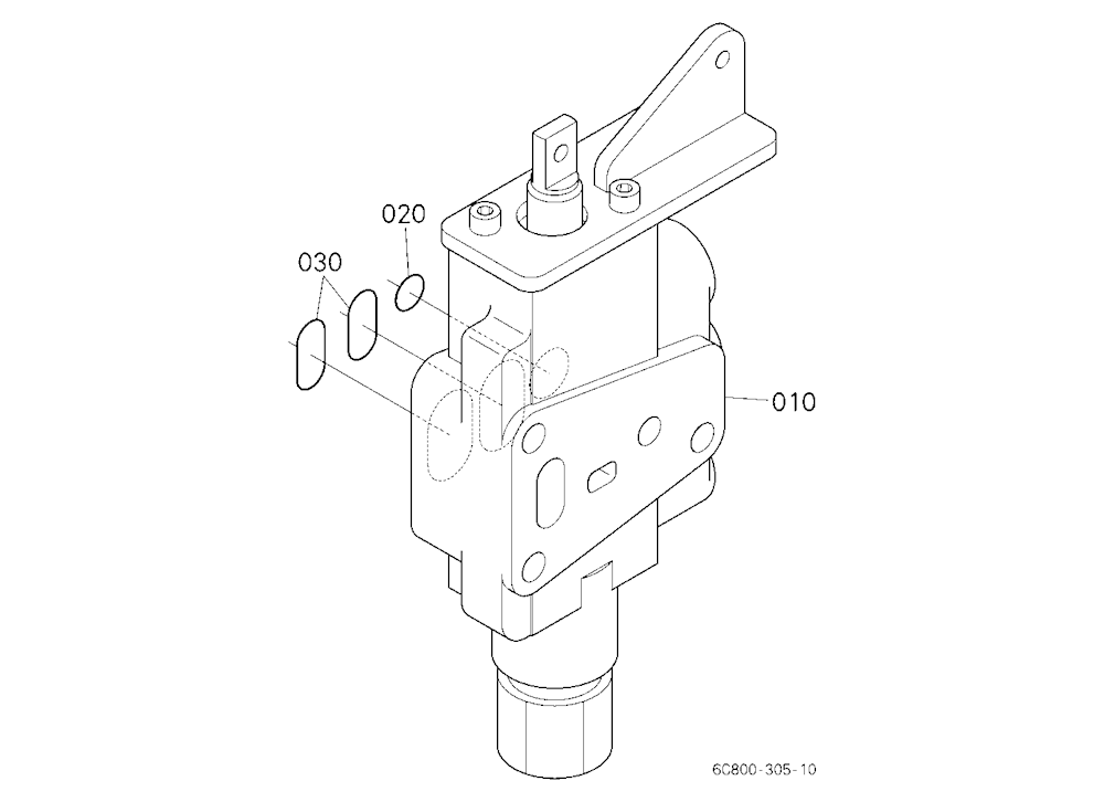 Auxiliary Control Valve (1St) (W/G No.B7304) [Opti