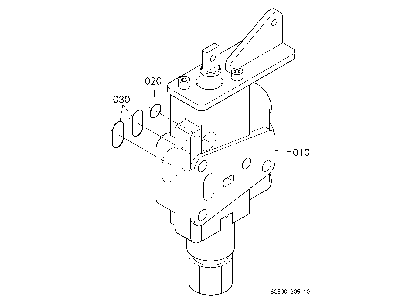 Auxiliary Control Valve (1St) (W/G No.B7304) [Opti