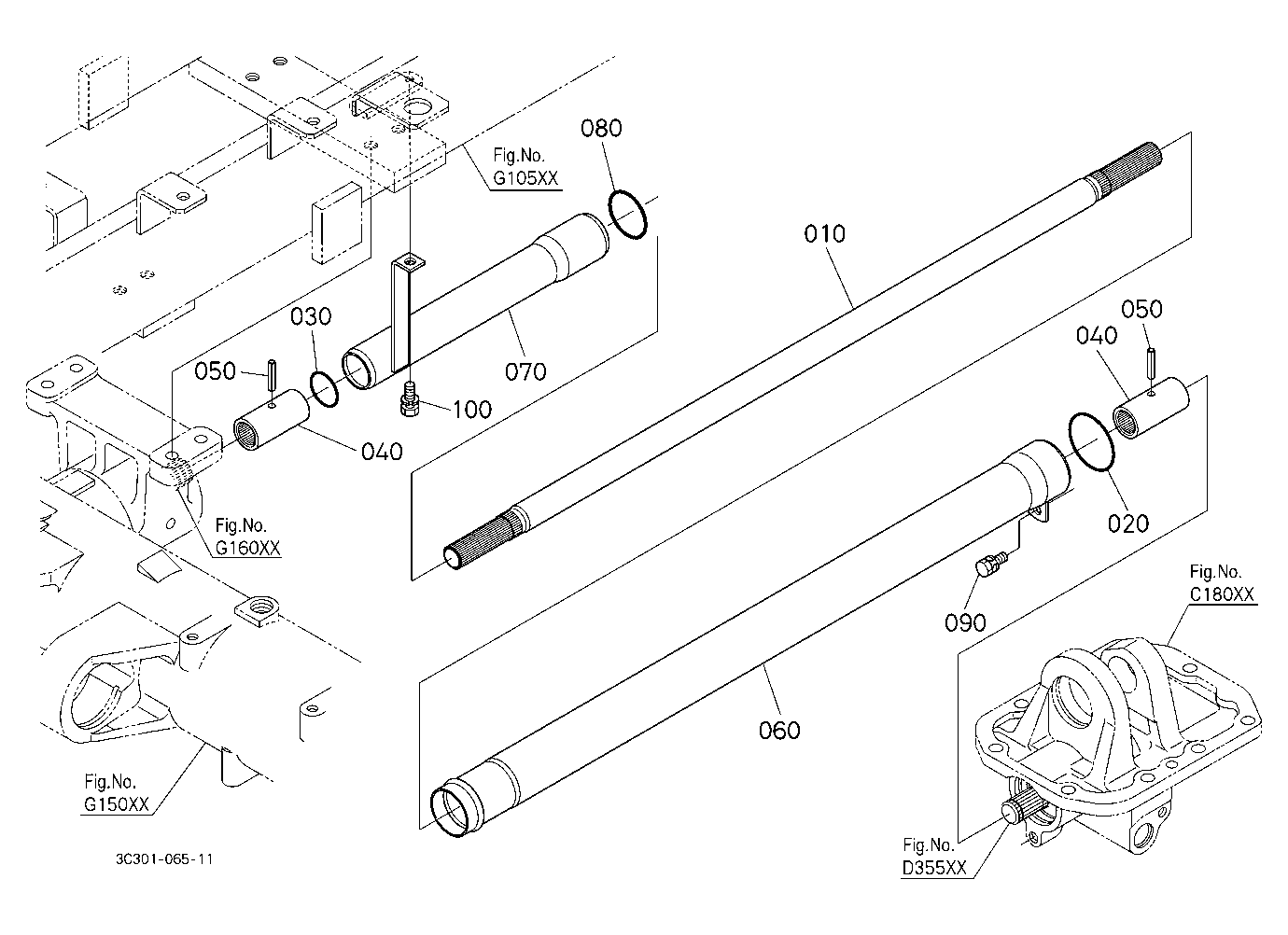 Front Propeller Shaft