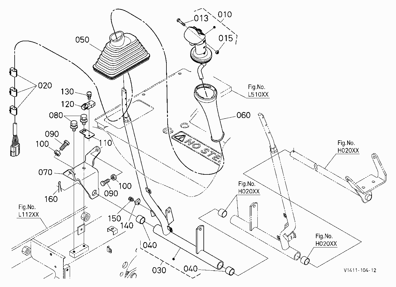 TRAVEL LEVER (RH) [HIGH FLOW]