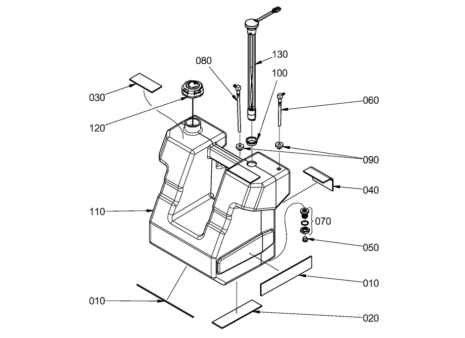 Fuel Tank (725-045S)