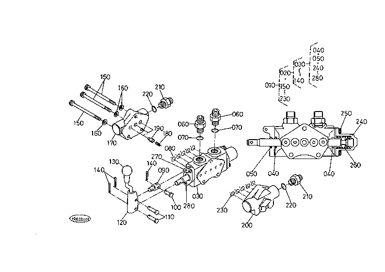 Aux.Control Valve [Component Parts]