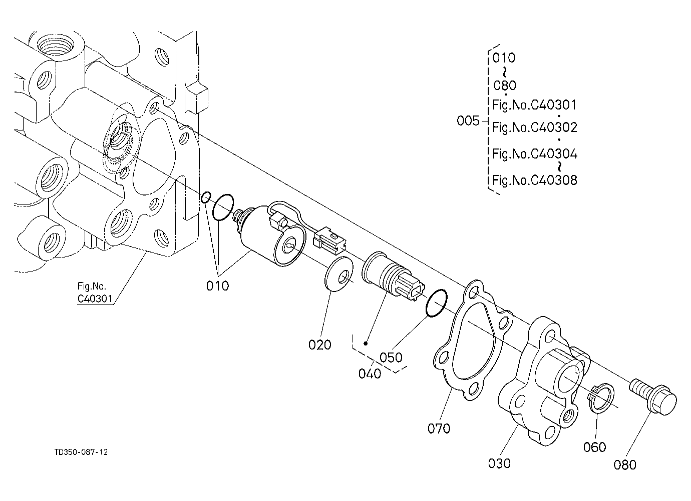 Hst (Solenoid Valve) [Component Parts]