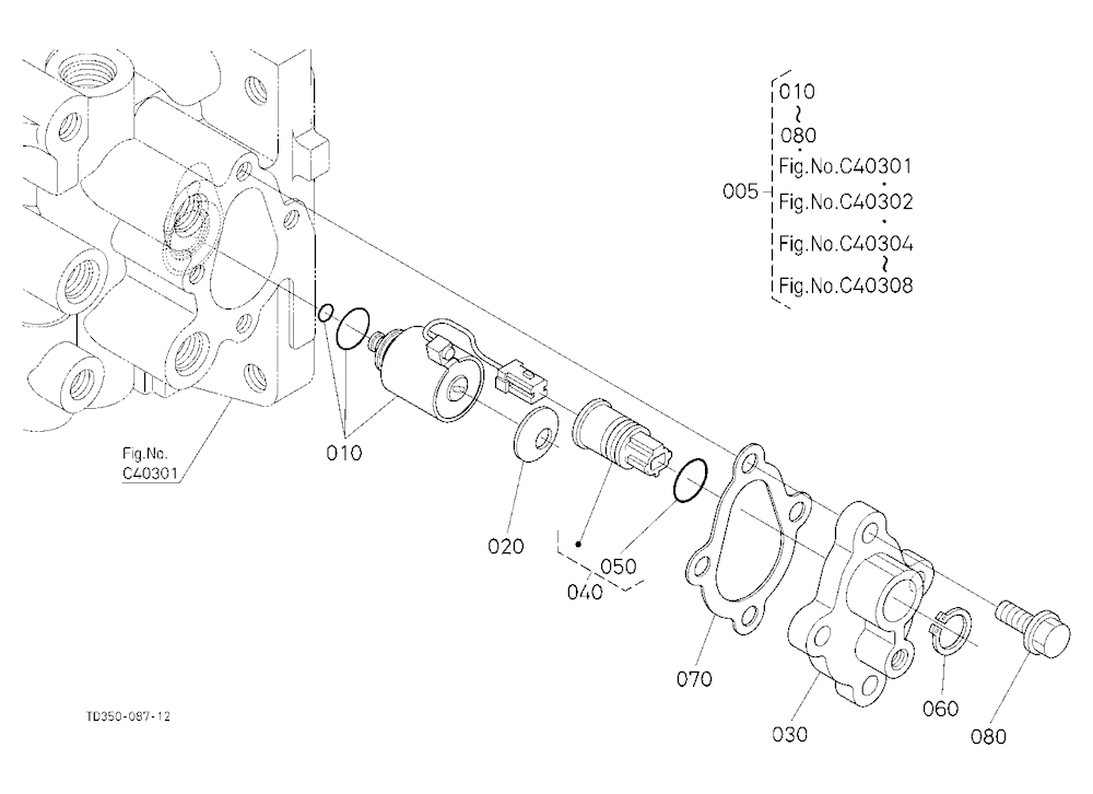 Hst (Solenoid Valve) [Component Parts]