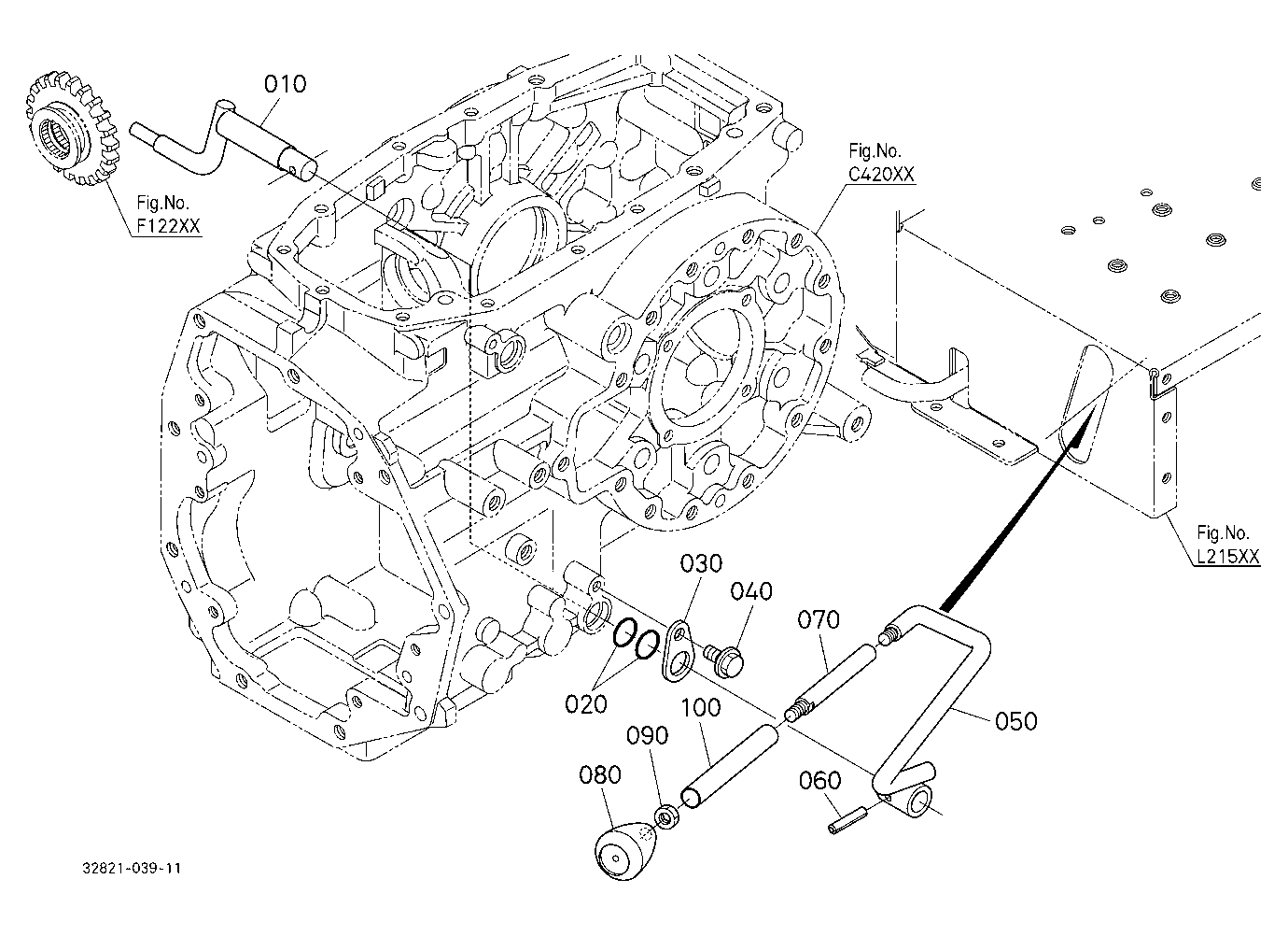 Front Wheel Drive Lever