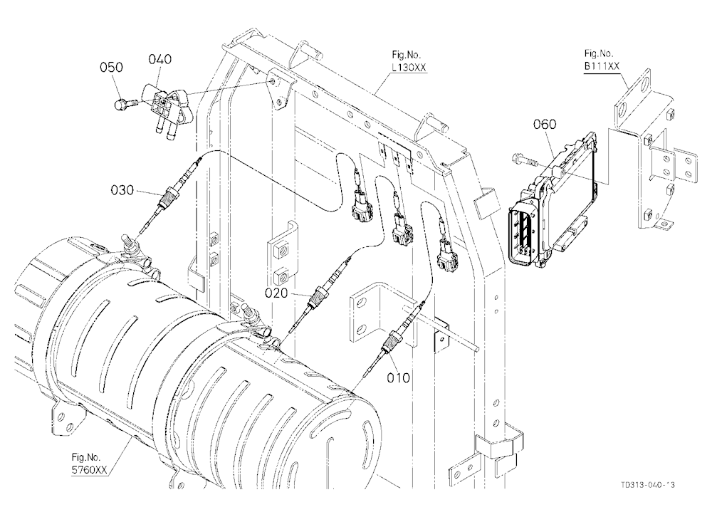 Sensor/Ecu (Muffler)