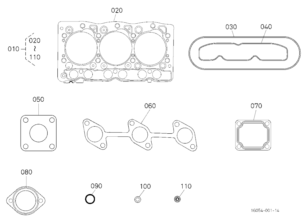 Upper Gasket Kit